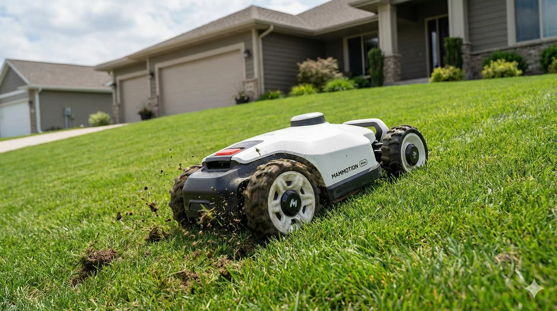 Mammotion Luba Mini Climbing Steep Hill