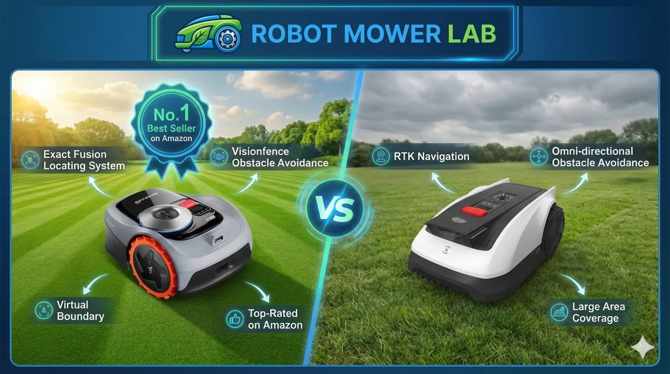 Segway i105N vs. ECOVACS O1000 RTK: Why Is Segway #1 on Amazon?