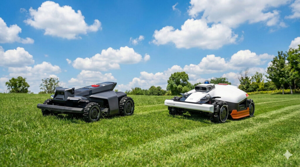 Segway Navimow H-Series vs Mammotion LUBA 3 for 40-Degree Slopes