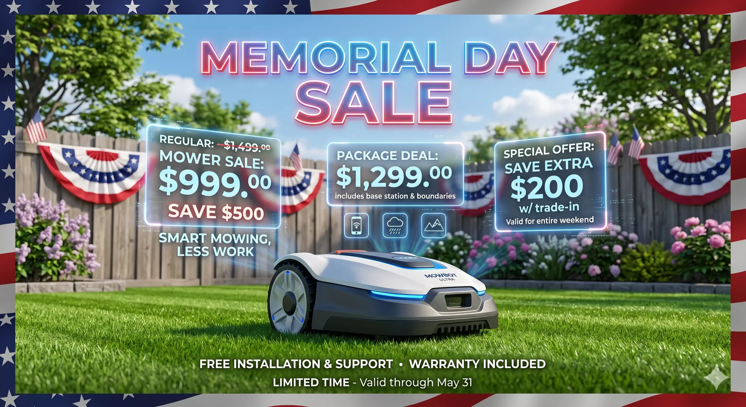 Memorial Day sale